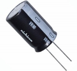 CAP EL 22uF 25V 2.5mm 105°THT (KR2-025V220MC070-T/A2.5)